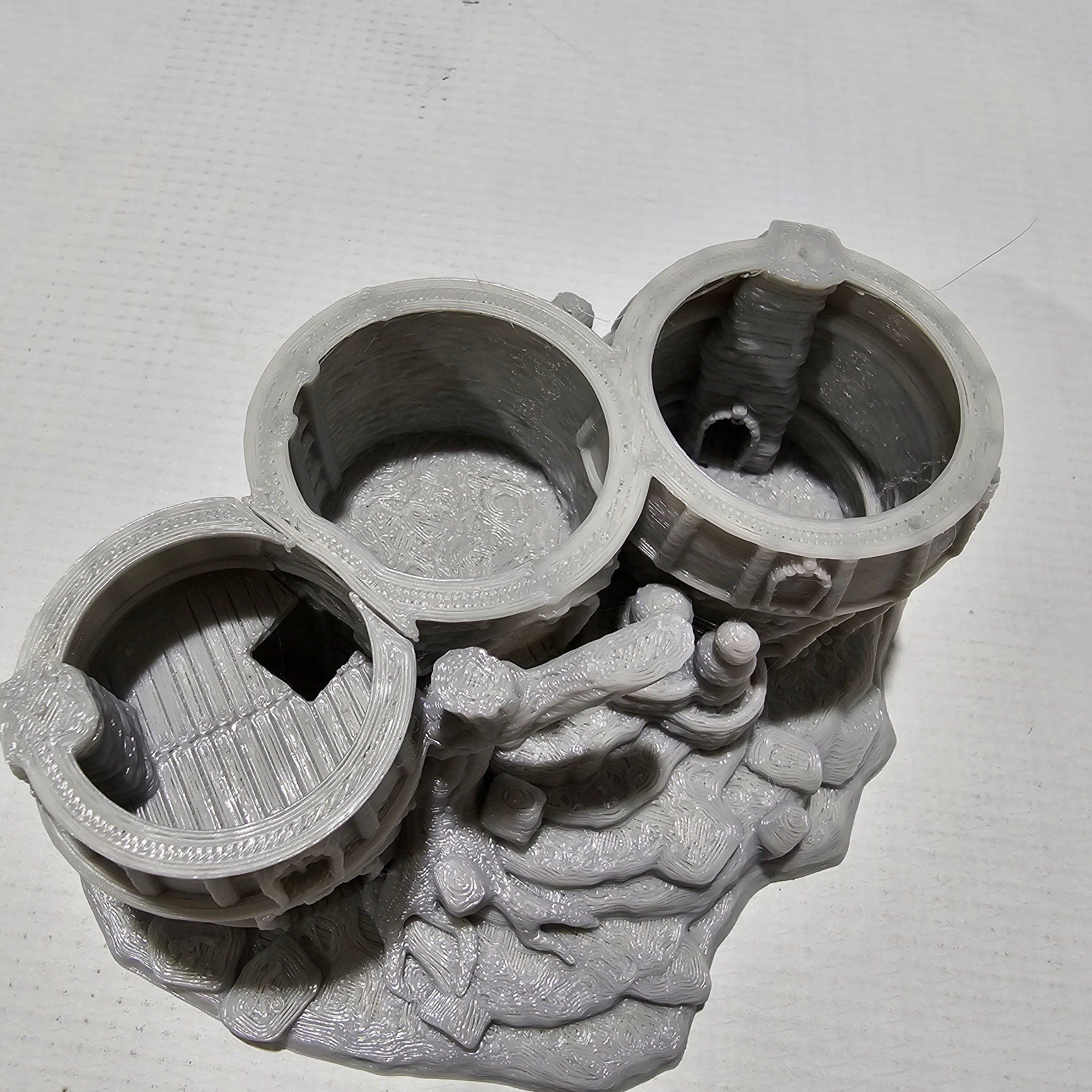 Fairy Village, House 1, Fairy House 1, 28mm Terrain, Fantasy Terrain, dungeons and Dragons, Fantasy, Gift, Tabletop, Terrain, Wargaming, RPG Terrain, Tabletop RPG, Wargaming, Wargame Terrain, Tabletop terrain, Tabletop. Odd, oddity, Gaming