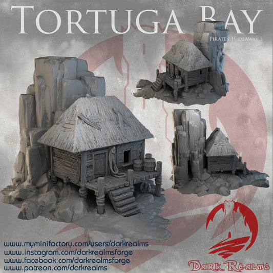 Tortuga Bay, Pirate Hideaway 3, Shack & Island Combo