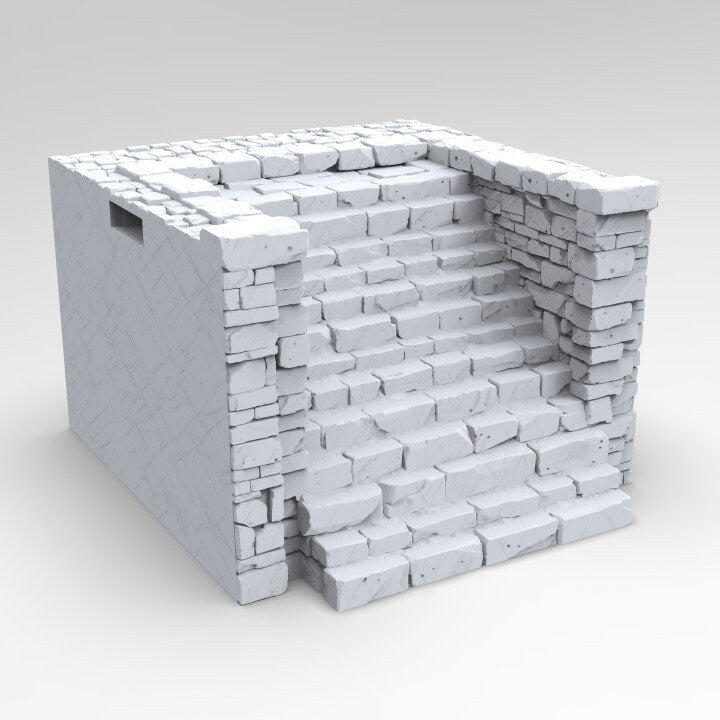 Large Quay Dock & Sewer System Set, Docks, Ancrabourg, cobblestone streets and sewers