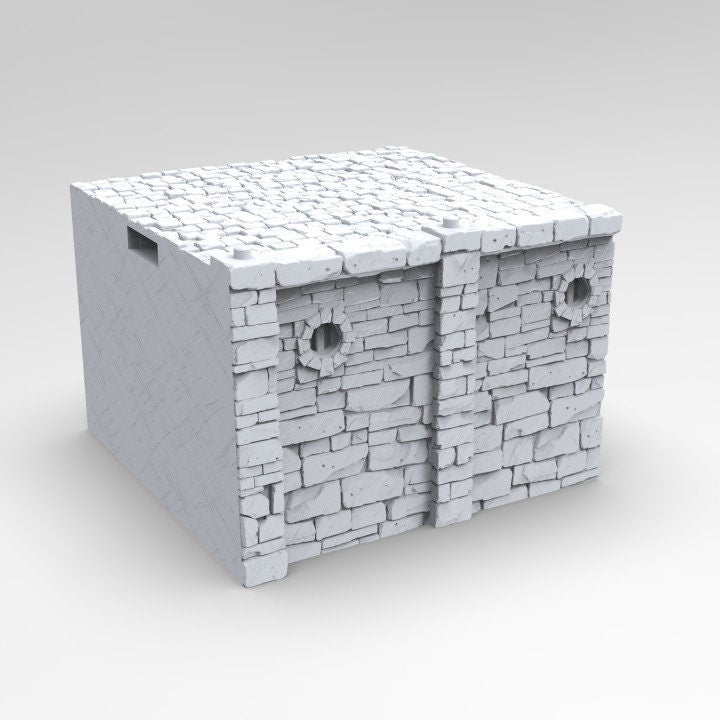 Large Quay Dock & Sewer System Set, Docks, Ancrabourg, cobblestone streets and sewers