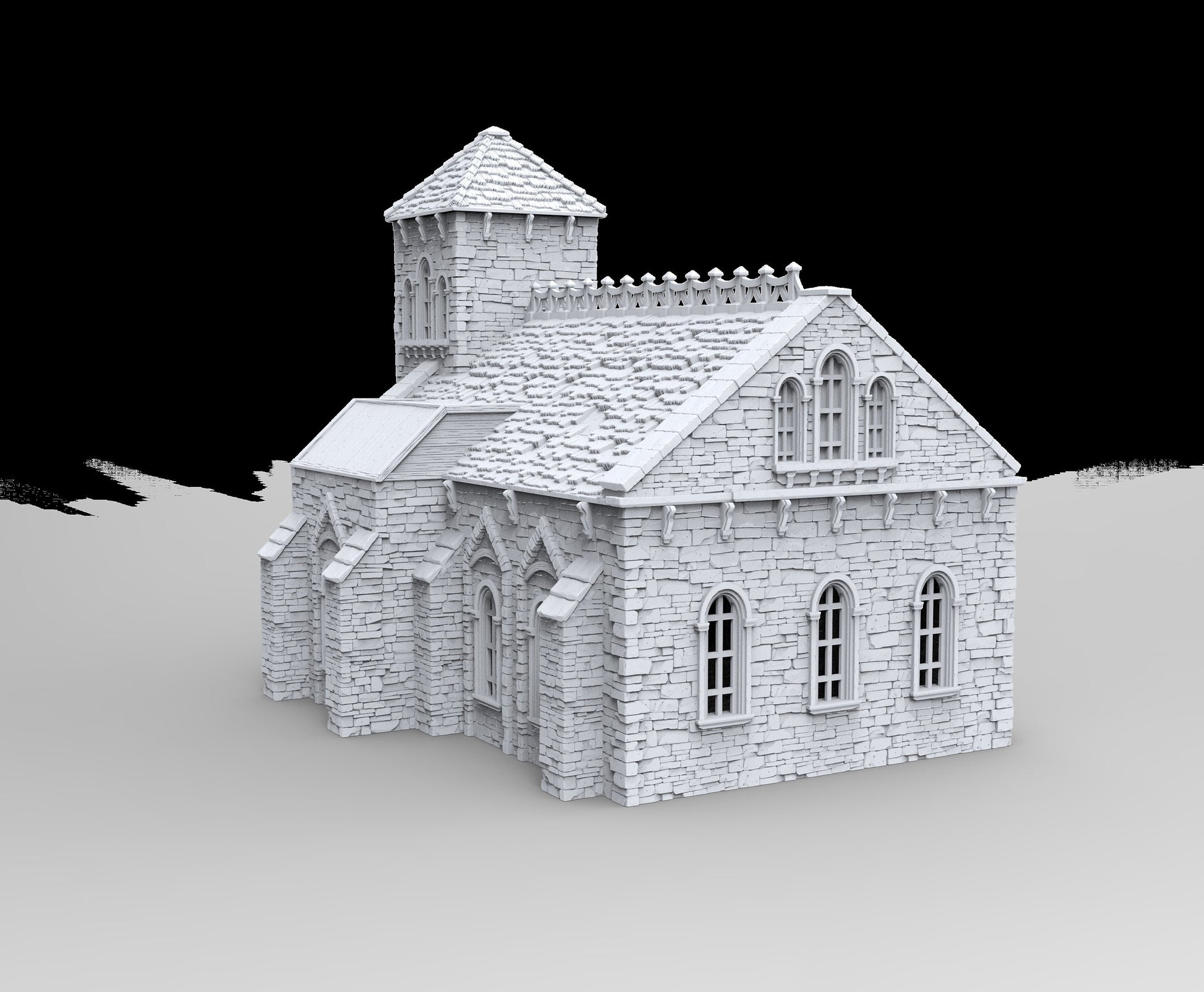 Tortuga Bay, Pirate Hideaway 1, Shack & Island Combo ,dnd terrain, Dungeons and Dragons, Dungeon Master, Bundle, Skirmish games, warhammer 40k, star wars, birthday gift, miniatures, role playing games,  Pirate Terrain, port royal, Chapel, Church