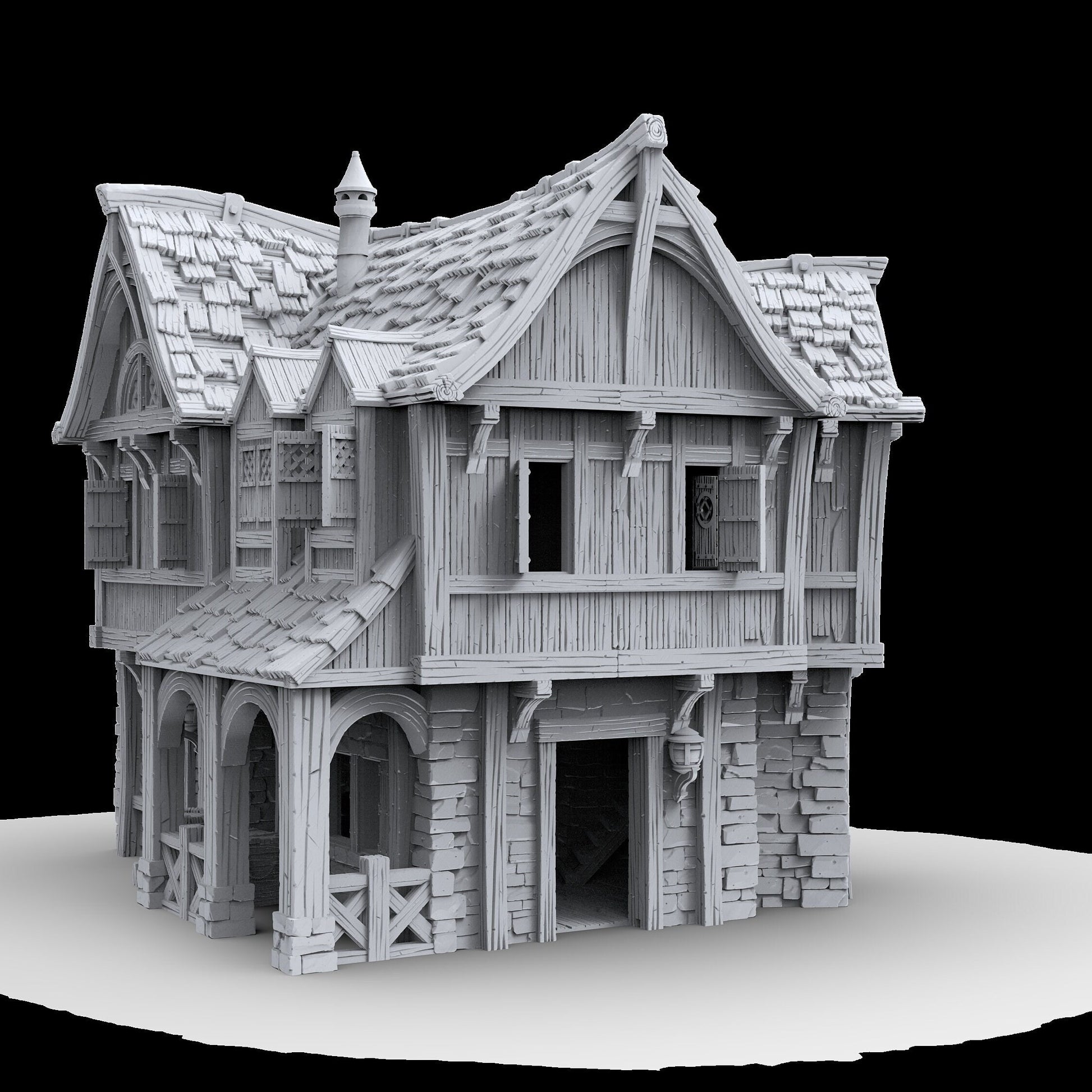 Tortuga Bay, Pirate Hideaway 1, Port Royal ,dnd terrain, Dungeons and Dragons, Dungeon Master, Bundle, Skirmish games, warhammer 40k, star wars, birthday gift, miniatures, role playing games,  Pirate Terrain, port royal, Gatehouse, Walls,city