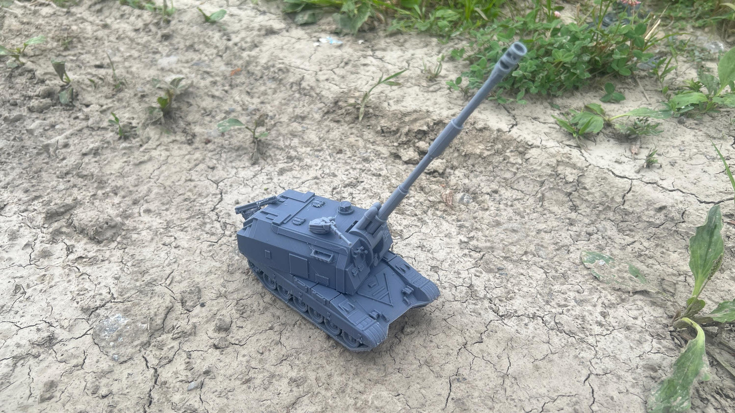 2S19 Msta Mobile Artillery for Tabletop Wargaming - Modern Warfare Artillery Model