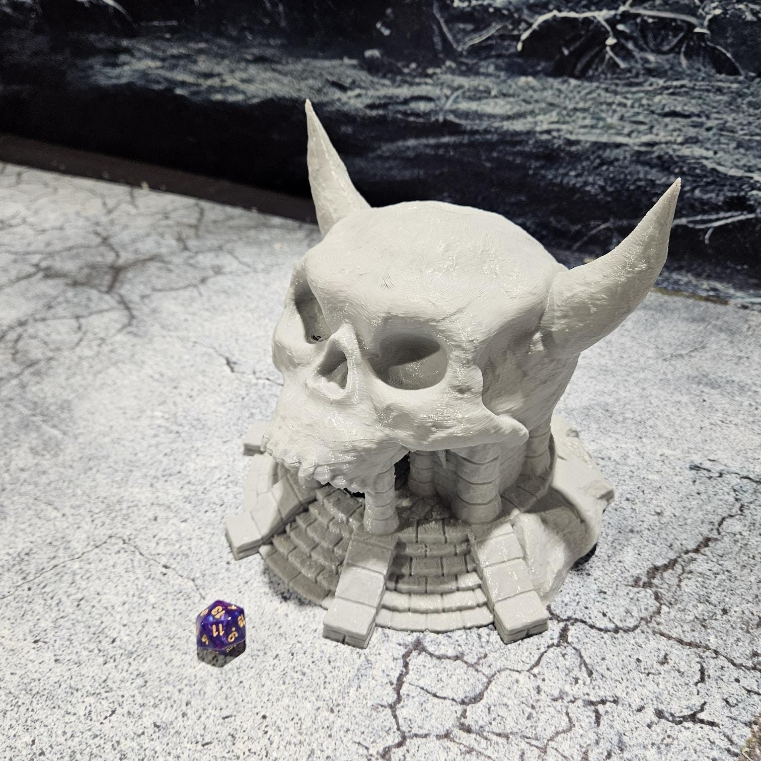 Tabletop RPG Terrain, Cave Entrance, Undead Passage, DnD Cave, Pathfinder Entrance, PLA 3D Printed, RPG Cave Set, Gaming Miniatures, Undead Scenery, Custom Terrain, Horror Terrain, Tabletop Dungeon, RPG Terrain Set