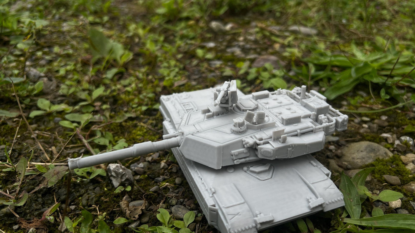 M1A2C SEP V3, Modern warfare, Tabletop terrain, WW2, Modern tank,
