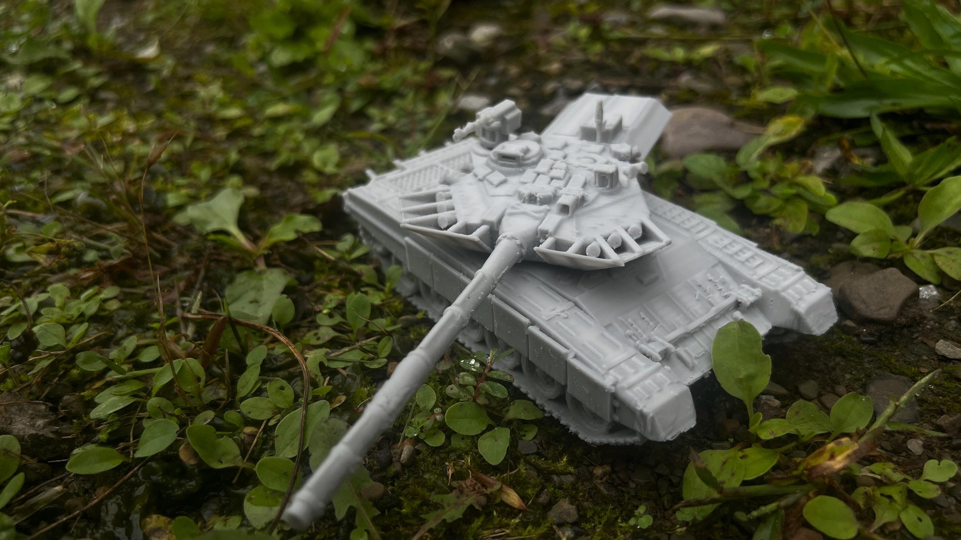 T-90A Burlak Command Tank for Tabletop Wargaming - Cold War to Modern Warfare Model