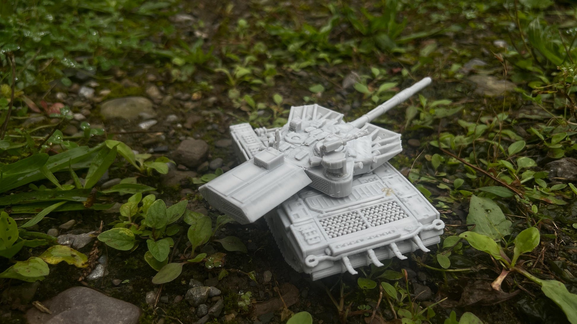 T-90A Burlak Command Tank for Tabletop Wargaming - Cold War to Modern Warfare Model