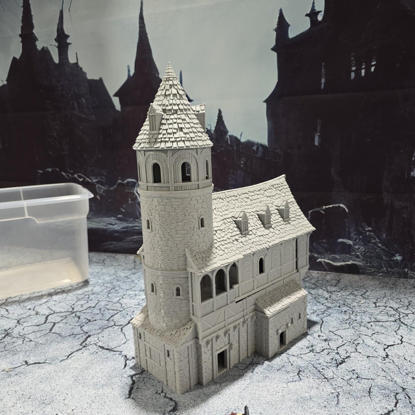 Ancrabourg Mayors House, city mansion, Port Mayor, Mayors Mansion Port Royal, Skirmish, D&D Terrain, Tabletop Terrain