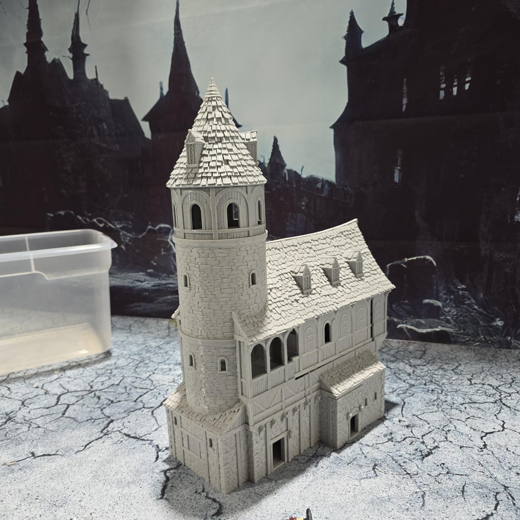 Ancrabourg Mayors House, city mansion, Port Mayor, Mayors Mansion Port Royal, Skirmish, D&D Terrain, Tabletop Terrain