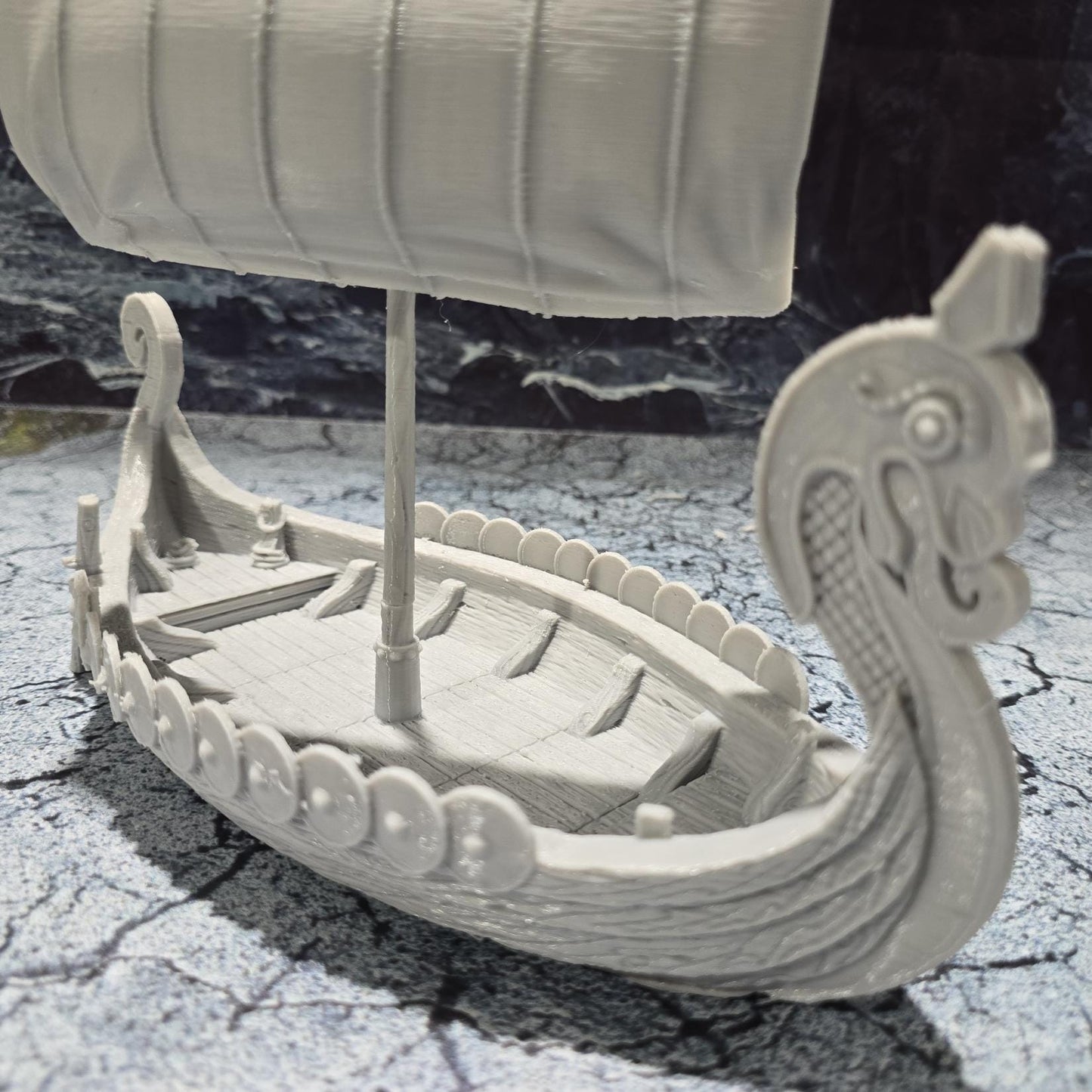Viking Invader Ship, Viking Long Boat, Dungeons and Dragons