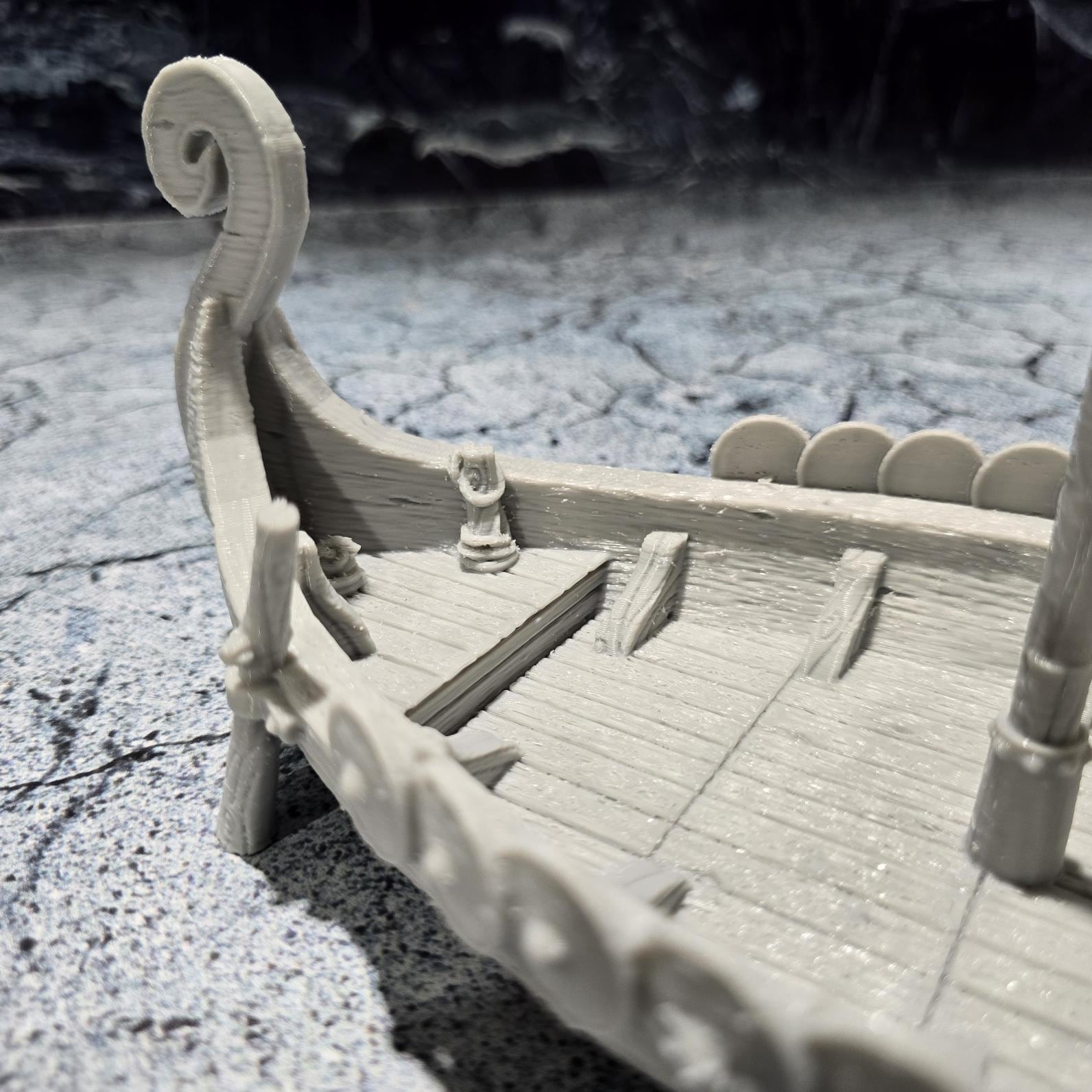 Viking Invader Ship, Viking Long Boat, Dungeons and Dragons