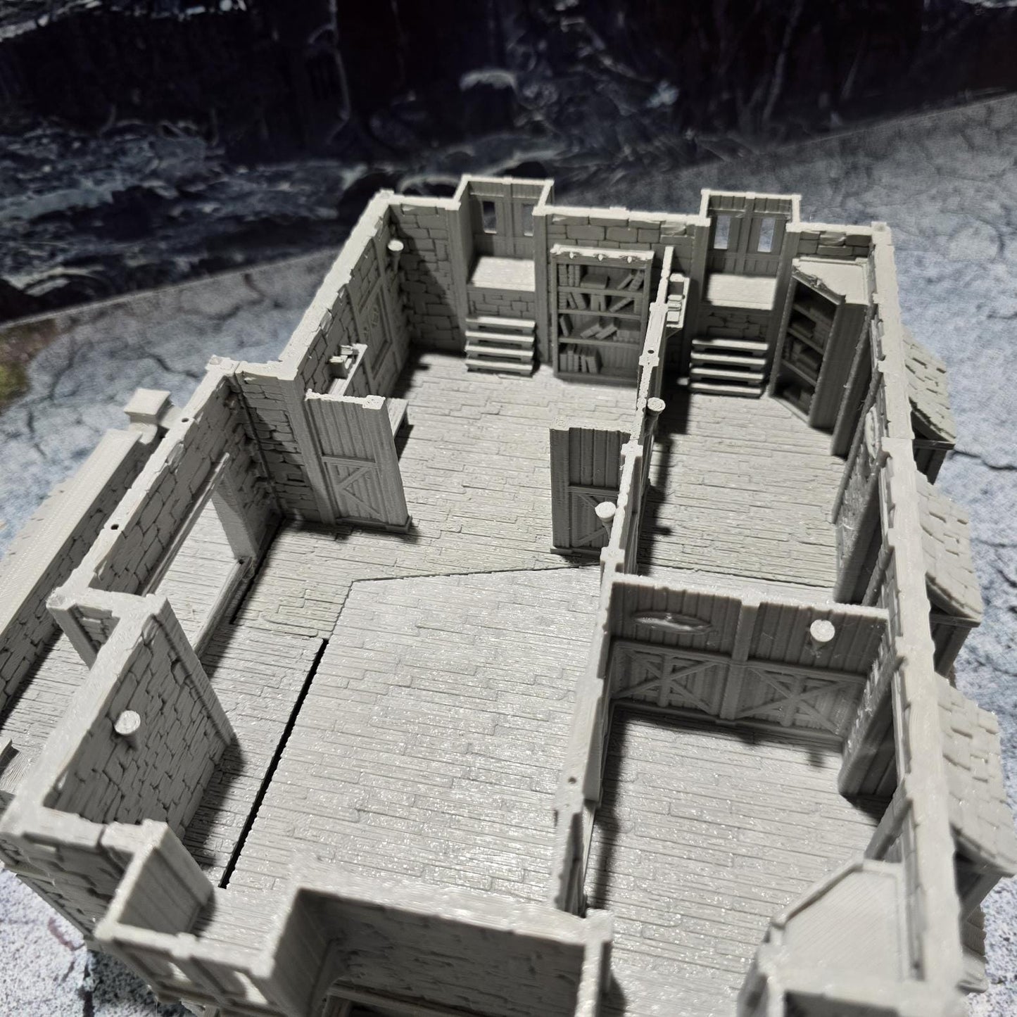 Ancrabourg Harbor Master's Office for Tabletop Wargaming - Dockside Terrain