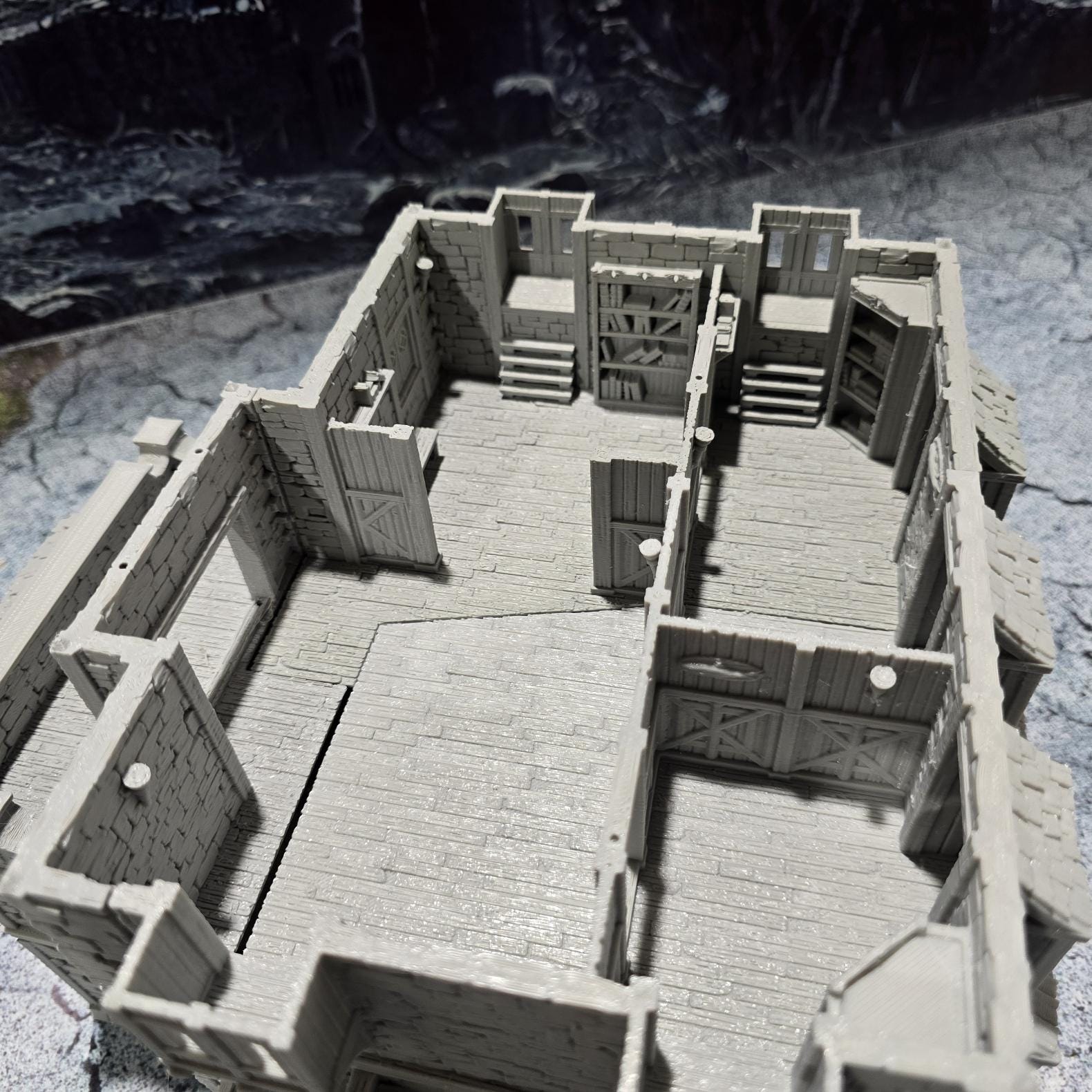 Ancrabourg Harbor Master's Office for Tabletop Wargaming - Dockside Terrain
