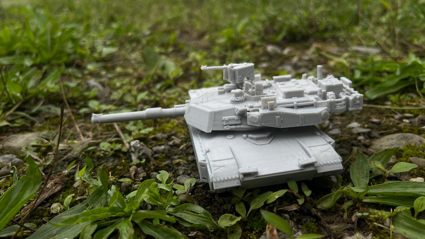 M1A2C SEP V3, Modern warfare, Tabletop terrain, WW2, Modern tank,