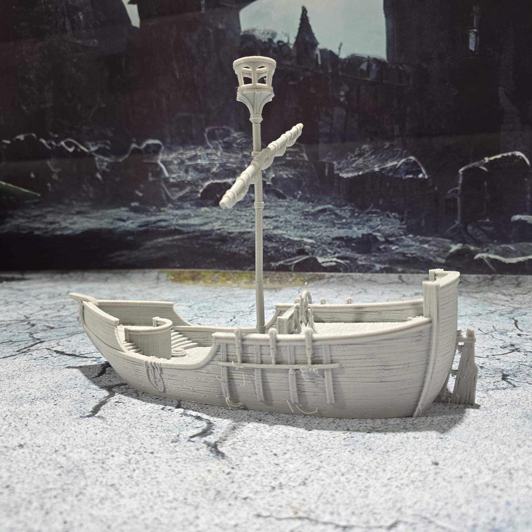 Merchant Vessel scale model
Single-mast ship model
Maritime history model
Trading vessel model
Cargo ship scale model
Passenger ship model
Nautical model ship
Model ship enthusiasts
Maritime commerce model
3D-printed ship model
PLA ship model
