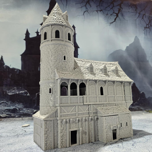 Ancrabourg Mayors House, city mansion, Port Mayor, Mayors Mansion Port Royal, Skirmish, D&D Terrain, Tabletop Terrain