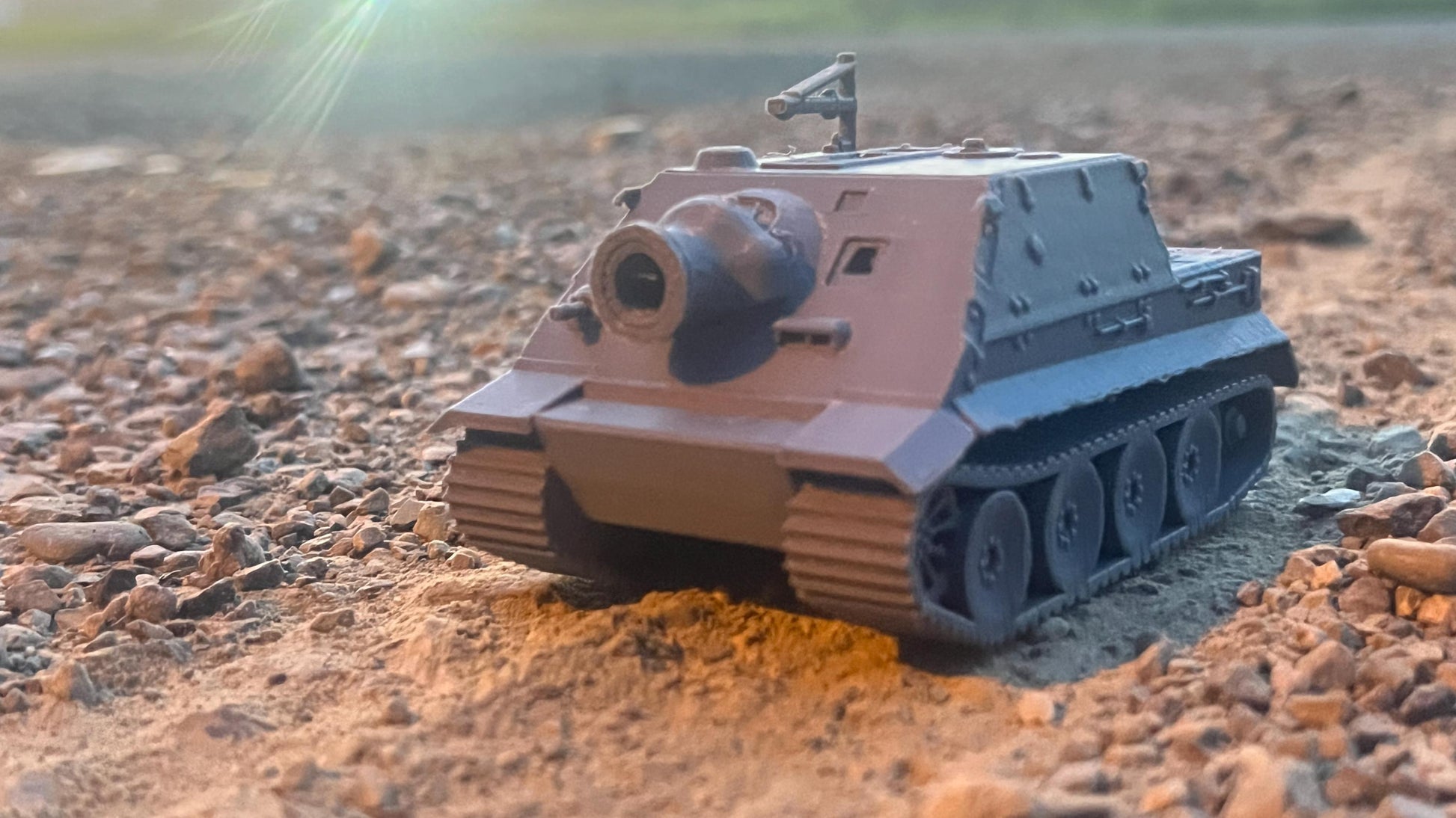 Tiger I Panzerkampfwagen for Tabletop Wargaming - Modern Warfare Tank Model