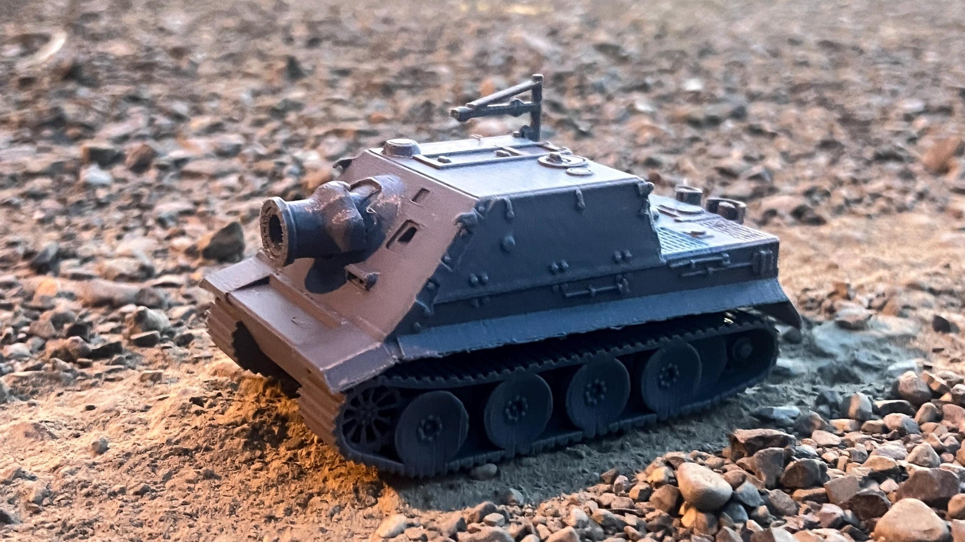 Tiger I Panzerkampfwagen for Tabletop Wargaming - Modern Warfare Tank Model