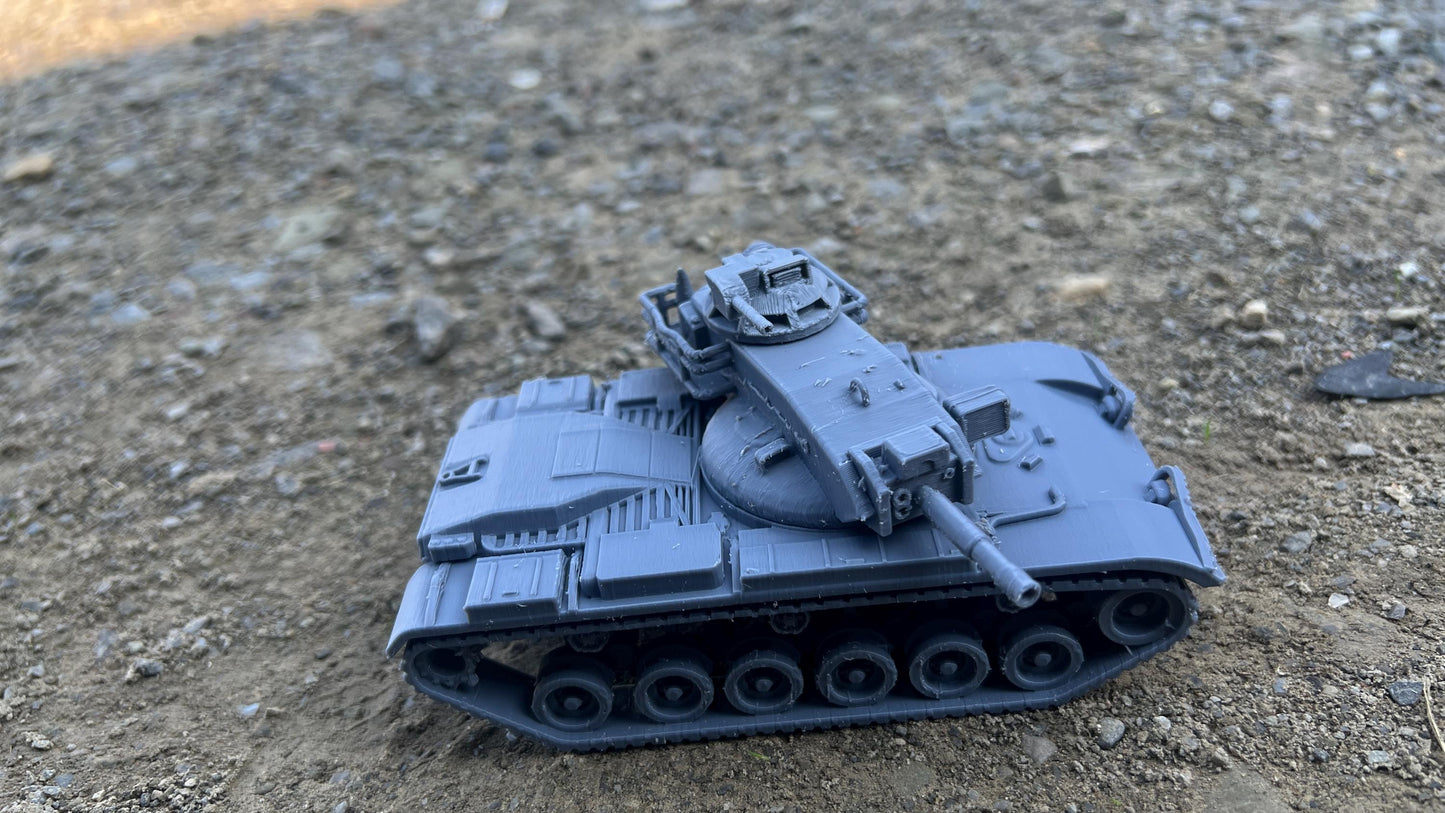 M60 a2 starship, MBT, Vietnam, Modern warfare, Tabletop terrain, WW2, Modern tank,
