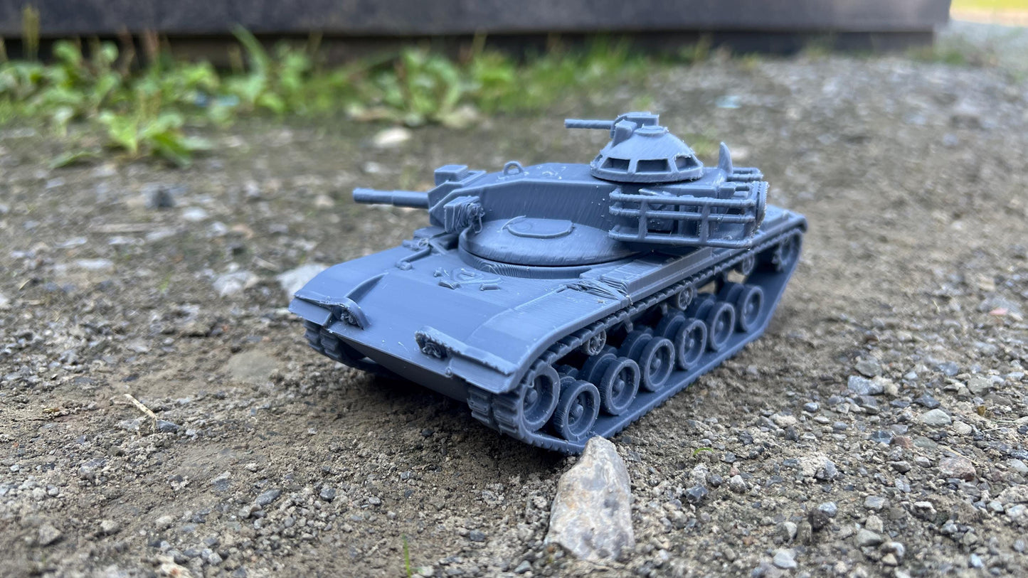 M60 a2 starship, MBT, Vietnam, Modern warfare, Tabletop terrain, WW2, Modern tank,