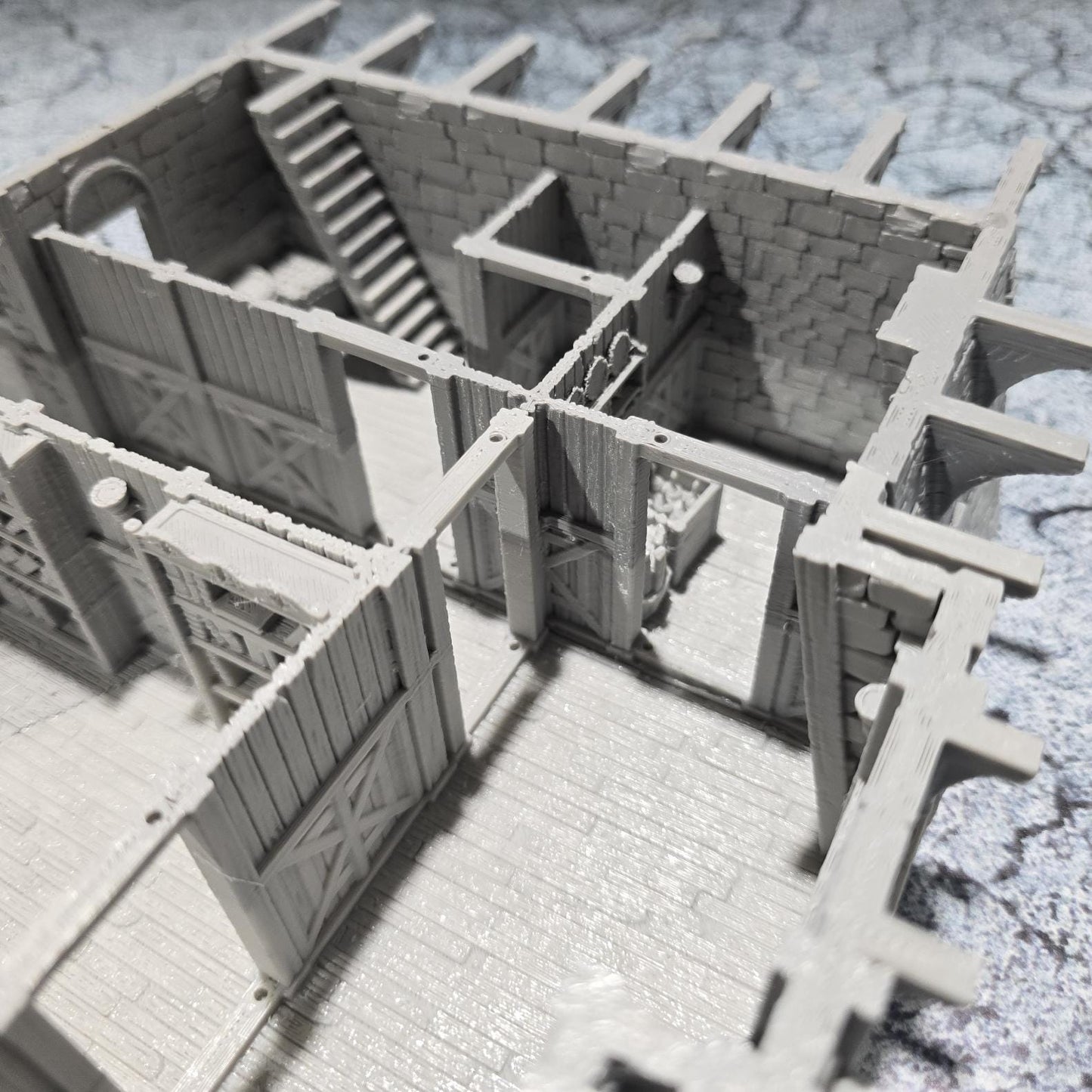 Ancrabourg Harbor Master's Office for Tabletop Wargaming - Dockside Terrain