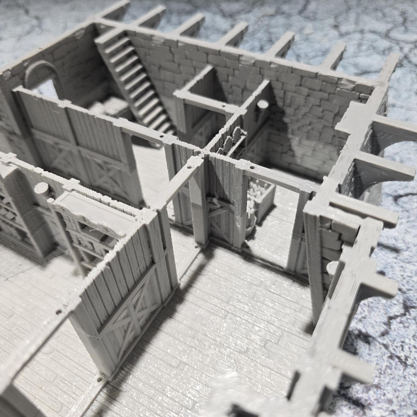 Ancrabourg Harbor Master's Office for Tabletop Wargaming - Dockside Terrain