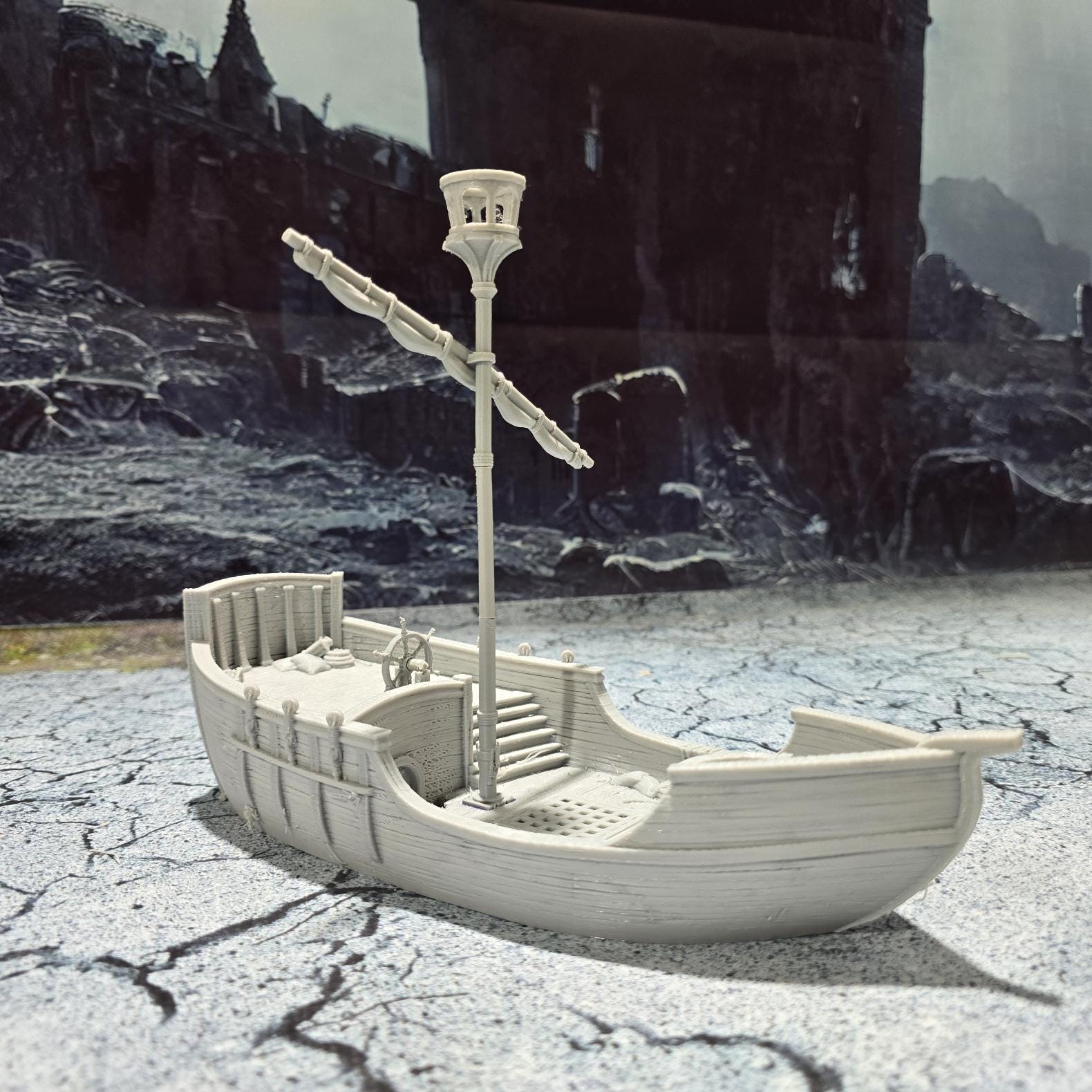 Merchant Vessel scale model
Single-mast ship model
Maritime history model
Trading vessel model
Cargo ship scale model
Passenger ship model
Nautical model ship
Model ship enthusiasts
Maritime commerce model
3D-printed ship model
PLA ship model