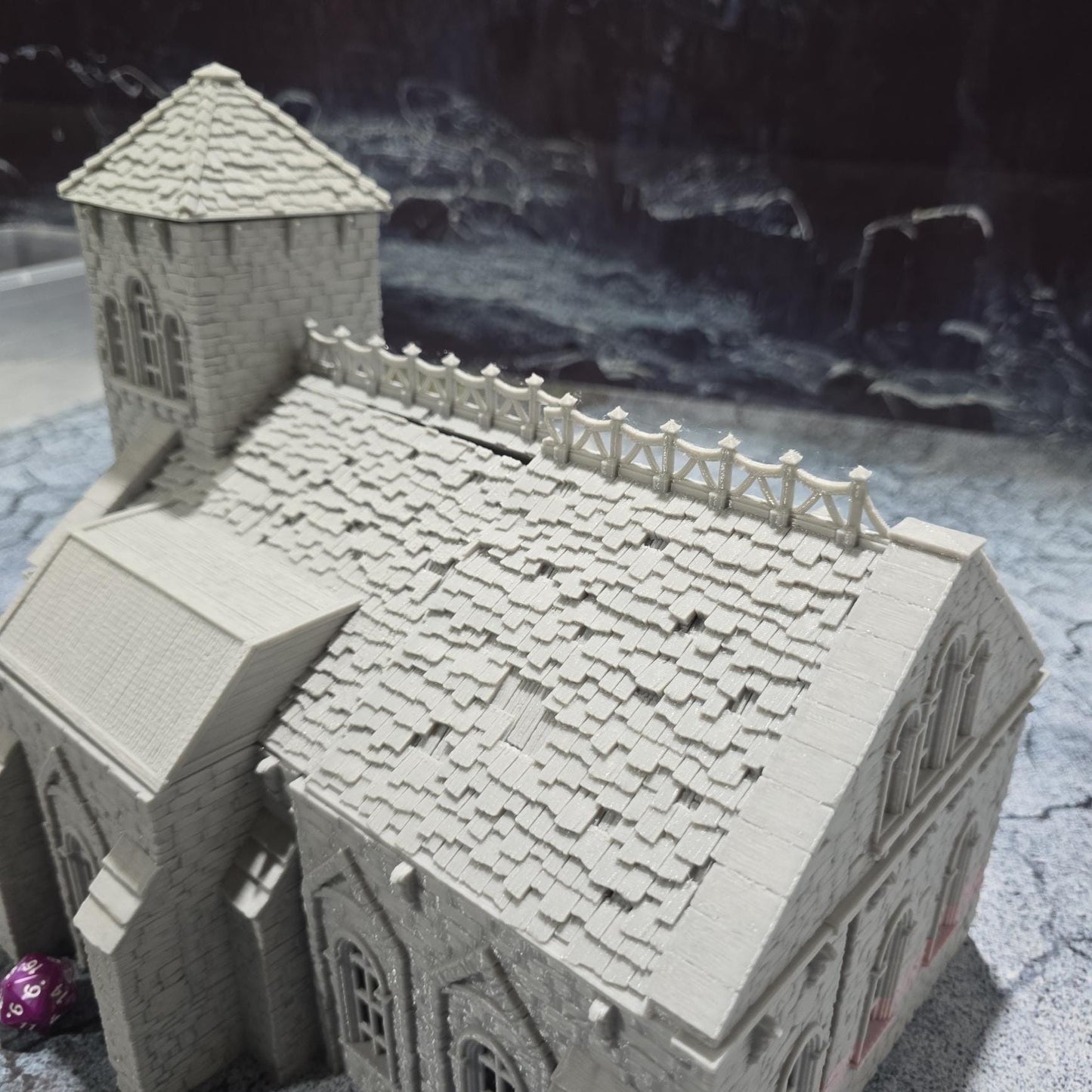 Ancrabourg Chapel, Port Church, Port Royal, Skirmish, D&D Terrain, Tabletop Terrain