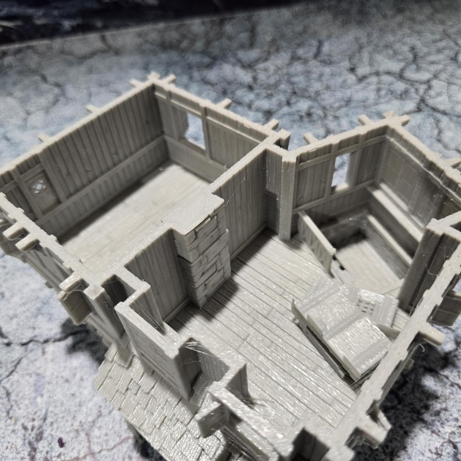 Ancrabourg, Common House 3, Civilian House 3, Port Royal, Skirmish, D&D Terrain, Tabletop Terrain