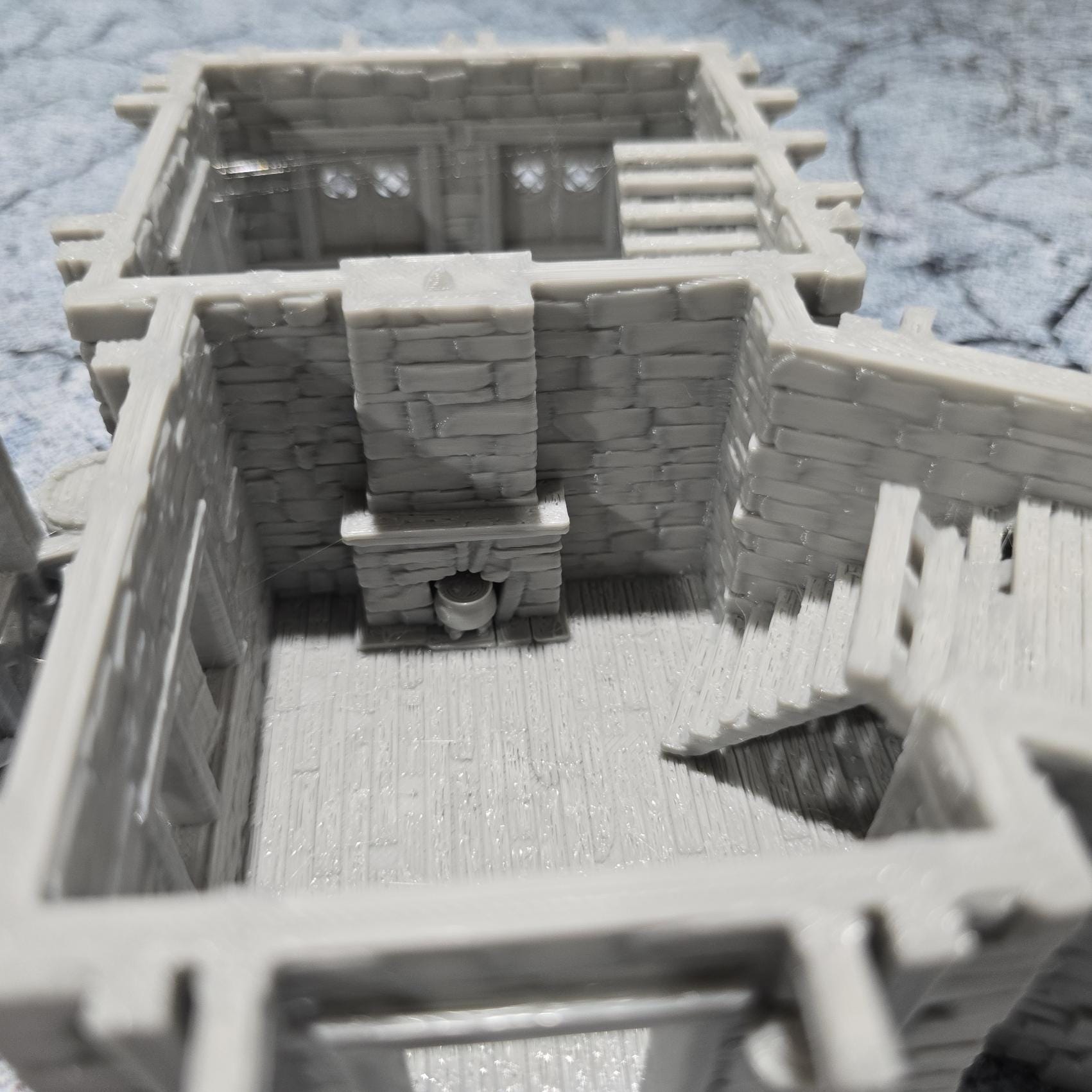 Ancrabourg, Common House 3, Civilian House 3, Port Royal, Skirmish, D&D Terrain, Tabletop Terrain