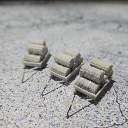 Pack of 3 WW2 Fascine bundles, Short Fascine, Tank, , Warthunder,