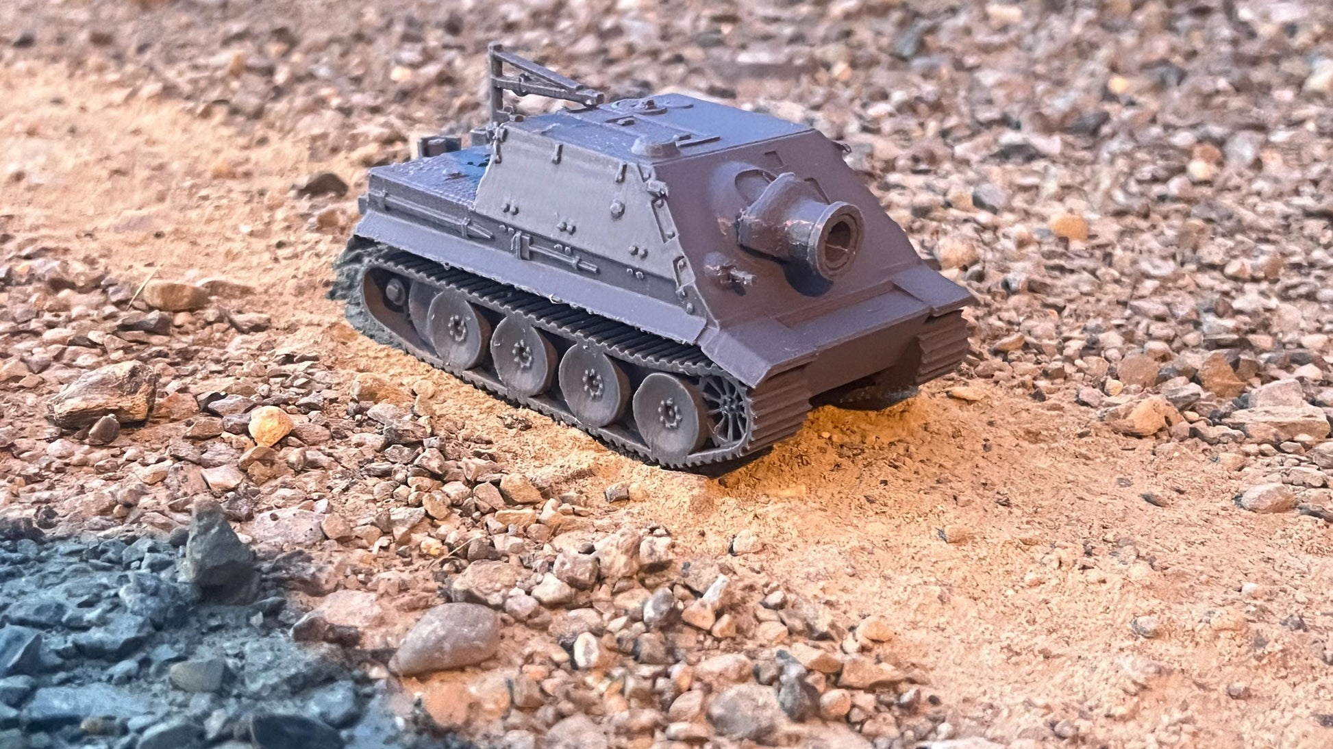 Tiger I Panzerkampfwagen for Tabletop Wargaming - Modern Warfare Tank Model