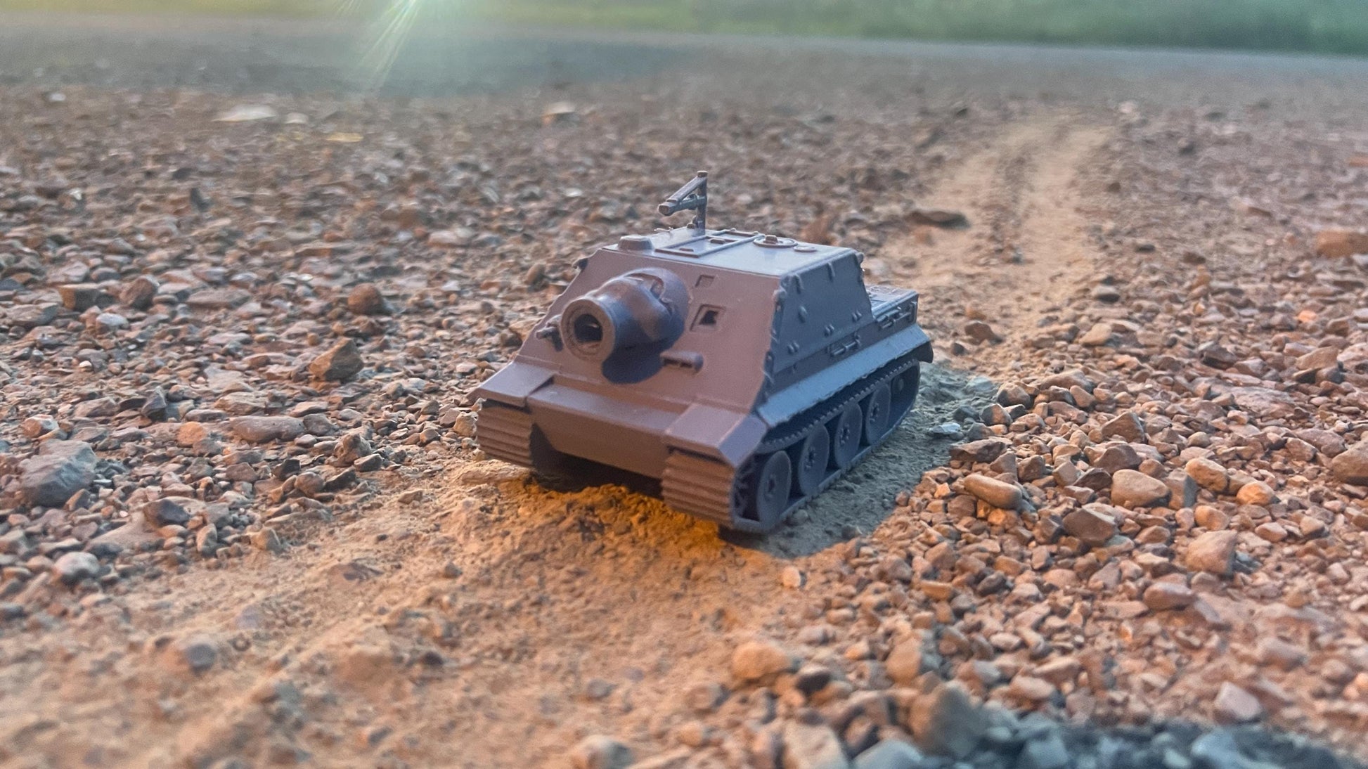 Tiger I Panzerkampfwagen for Tabletop Wargaming - Modern Warfare Tank Model