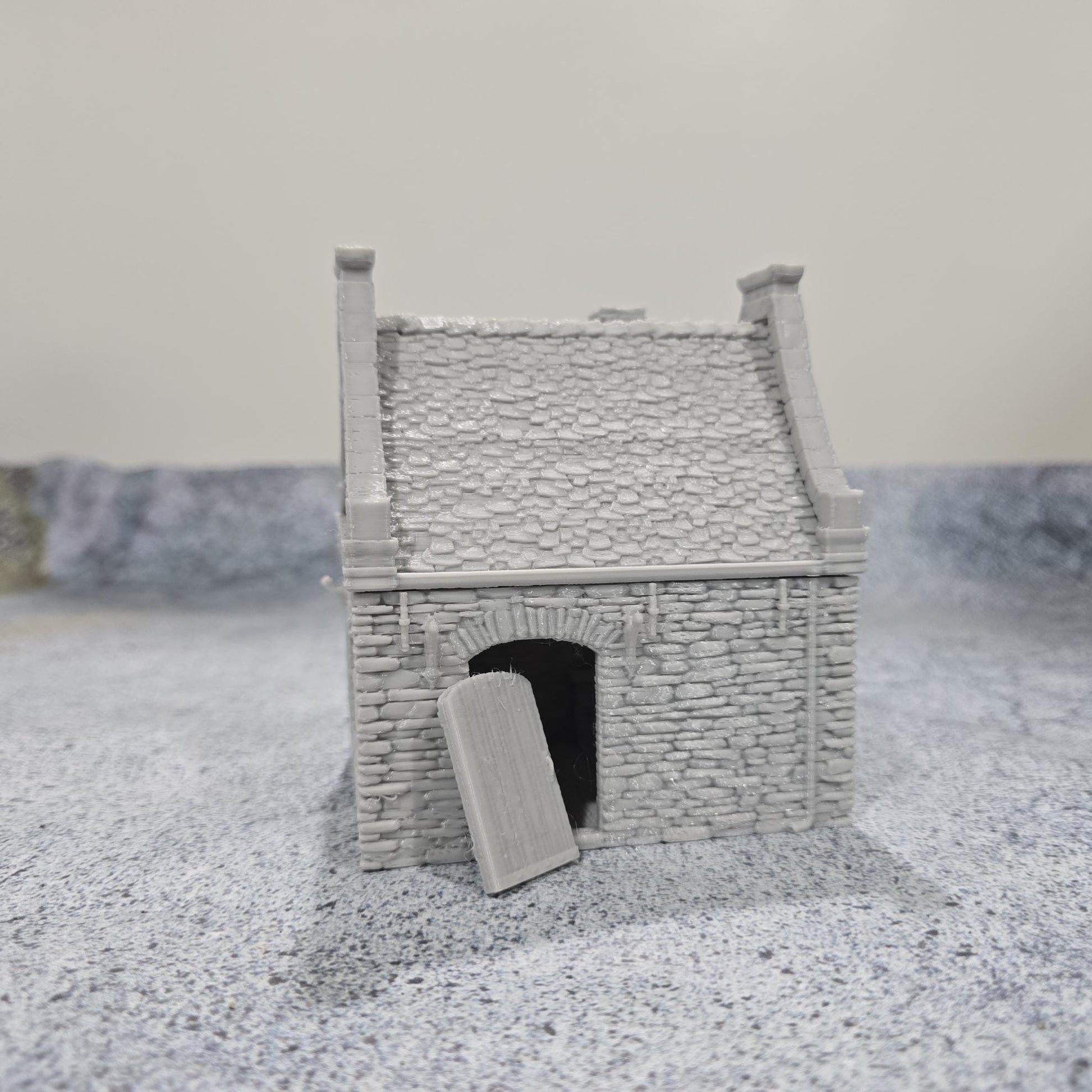 The Steele's Residence: Colonial Era House for D&D, Model Railroading, and Wargaming