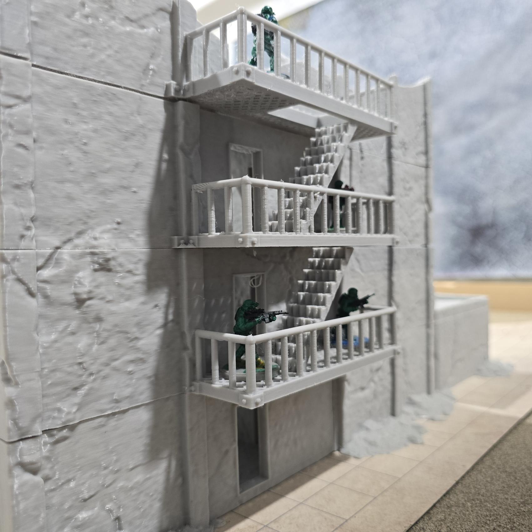 Abandoned Factory, Ashfall City Building2, abandoned Industrial, Modern terrain