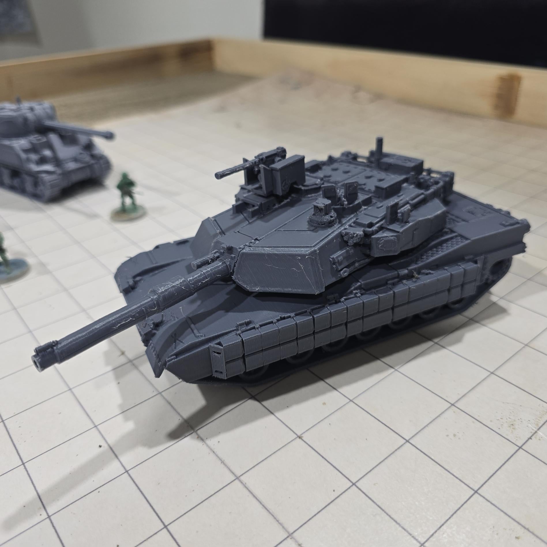 M1A2C SEP V3, Modern warfare, Tabletop terrain, WW2, Modern tank,
