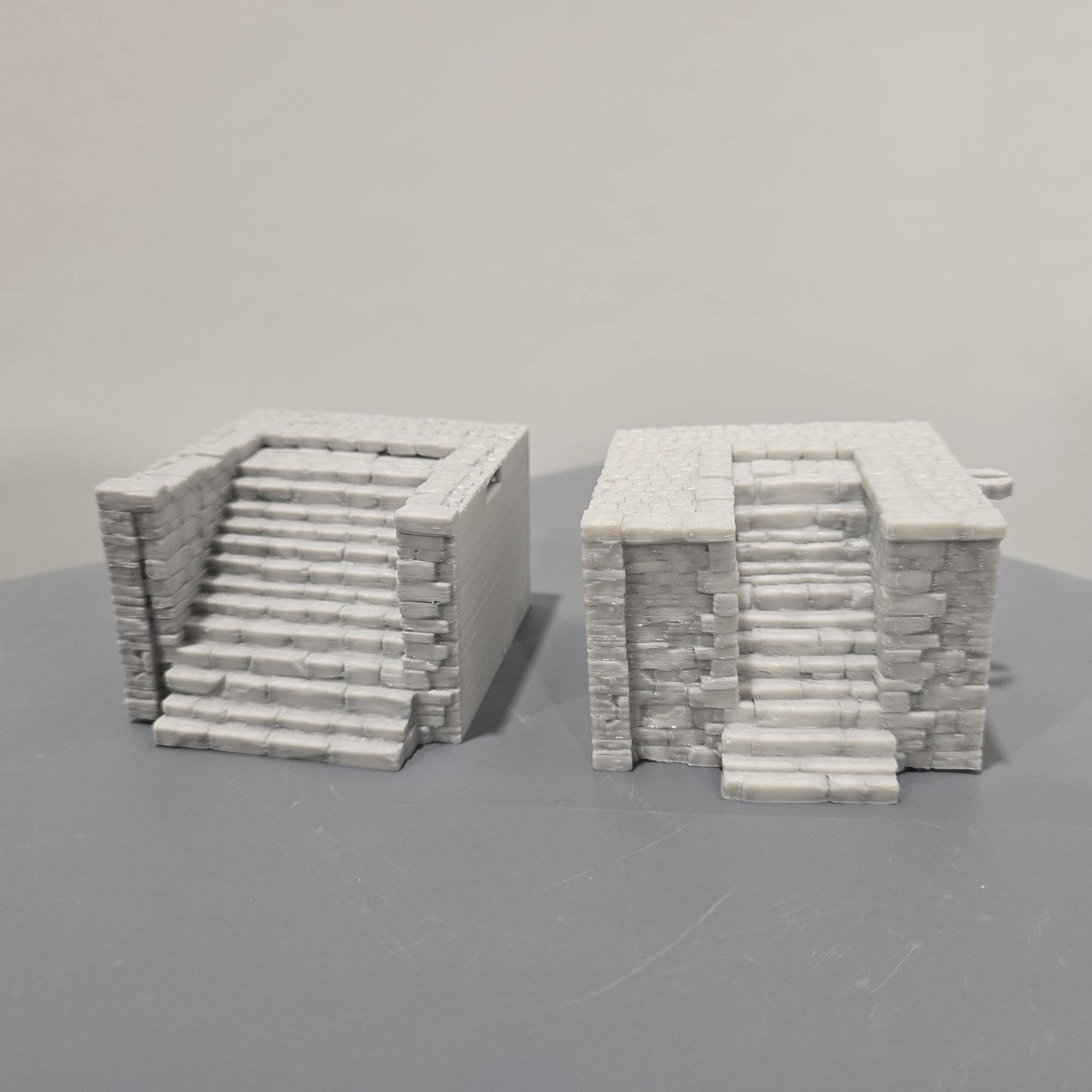 30 Piece Quay Wall & Dock System Set, Ancrabourg cobblestone streets, 28mm