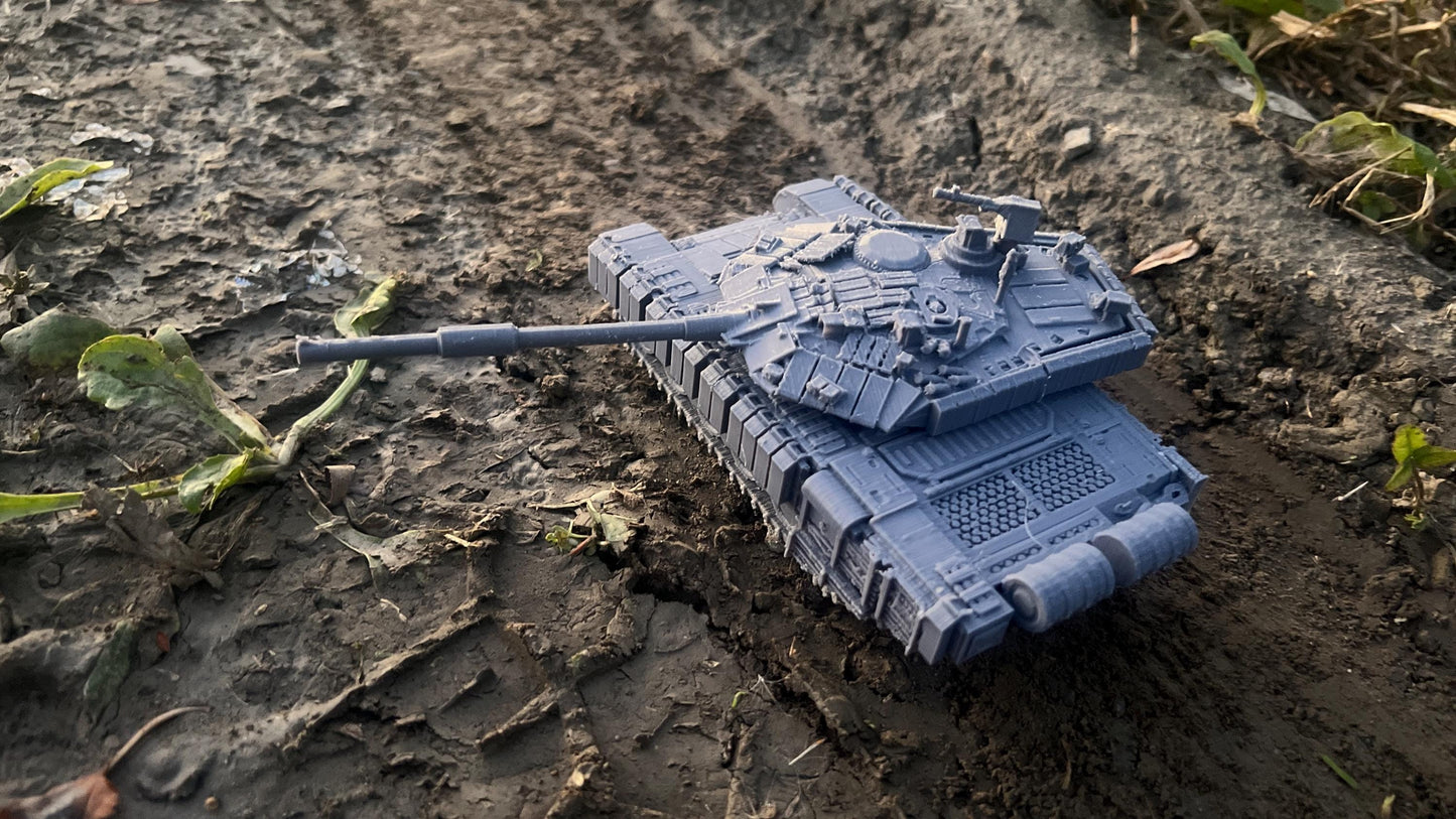T-90M Proryv with ARENA APS for Tabletop Wargaming - Cold War to Modern Warfare Model