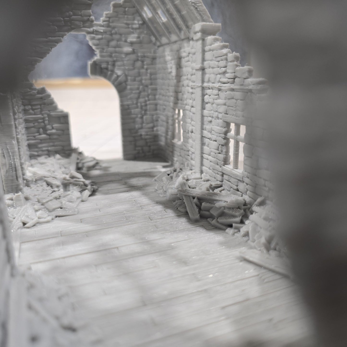 Stonemason Ruin for DnD, Pathfinder, Bolt Action, Revolutionary War Games