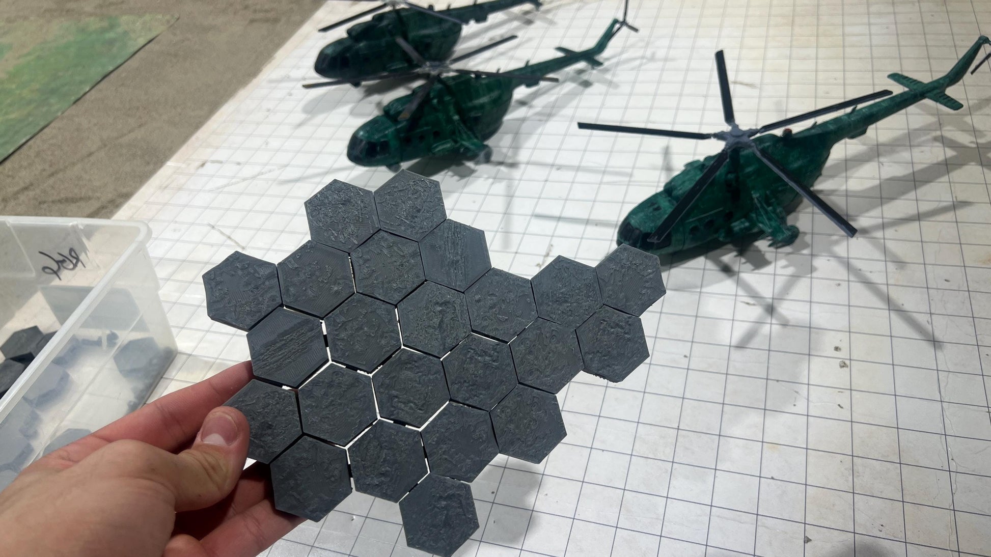 Trylinka, 20pcs, Polish hexagon concept, Airfield tiles, Modular roadways , cold war, Airfeild, Russian, Tabletop terrain, tabletop gaming,