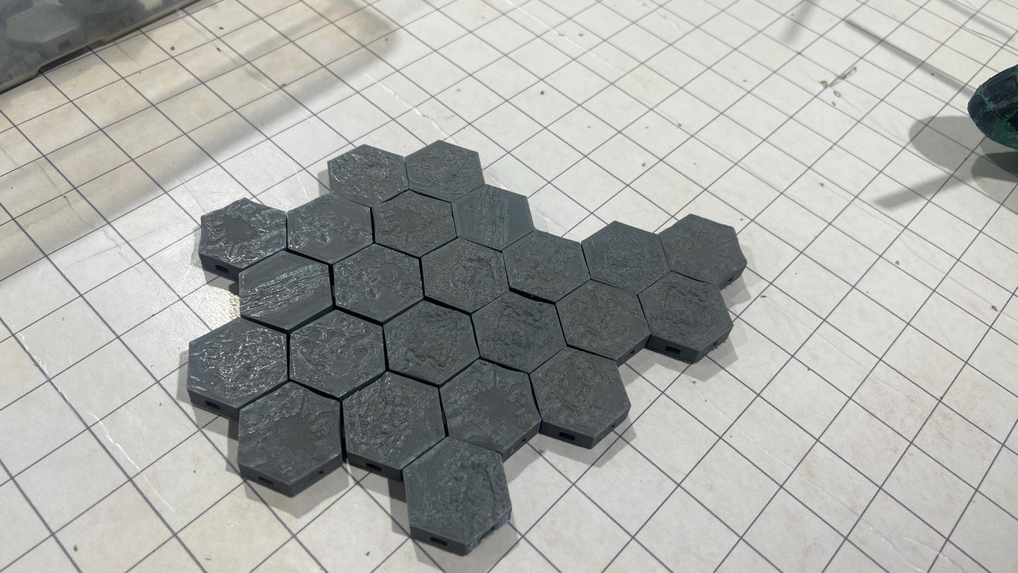 Trylinka, 20pcs, Polish hexagon concept, Airfield tiles, Modular roadways , cold war, Airfeild, Russian, Tabletop terrain, tabletop gaming,