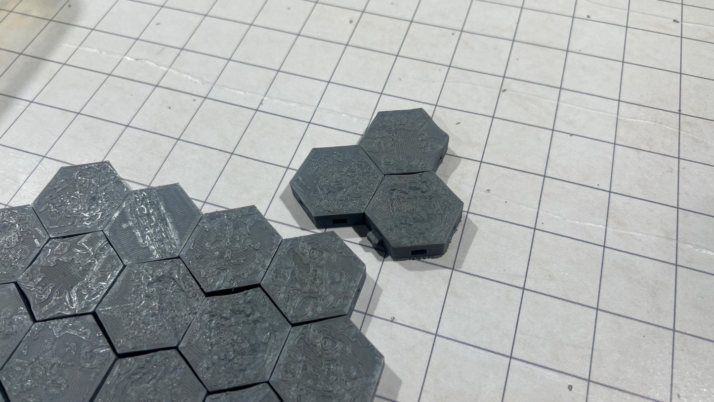 Trylinka, 20pcs, Polish hexagon concept, Airfield tiles, Modular roadways , cold war, Airfeild, Russian, Tabletop terrain, tabletop gaming,