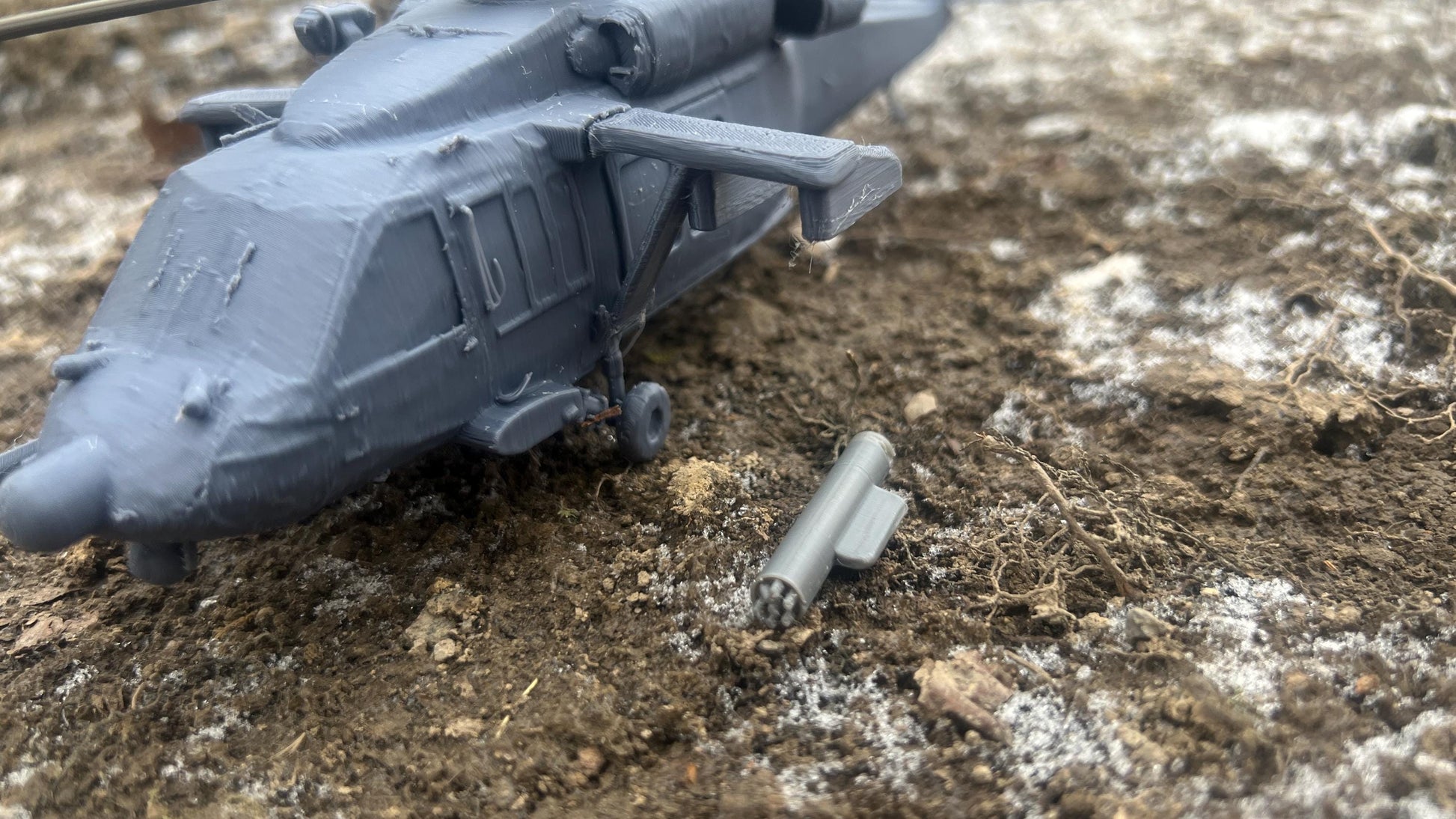 MH-60L DAP :Direct Action Penetrator Helicopter Model for Tabletop Wargaming