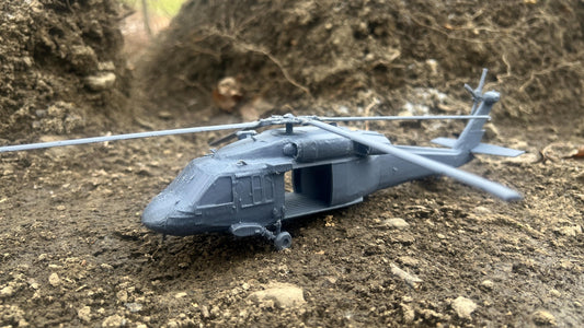 UH-60 :American Blackhawk Helicopter Model for Tabletop Wargaming