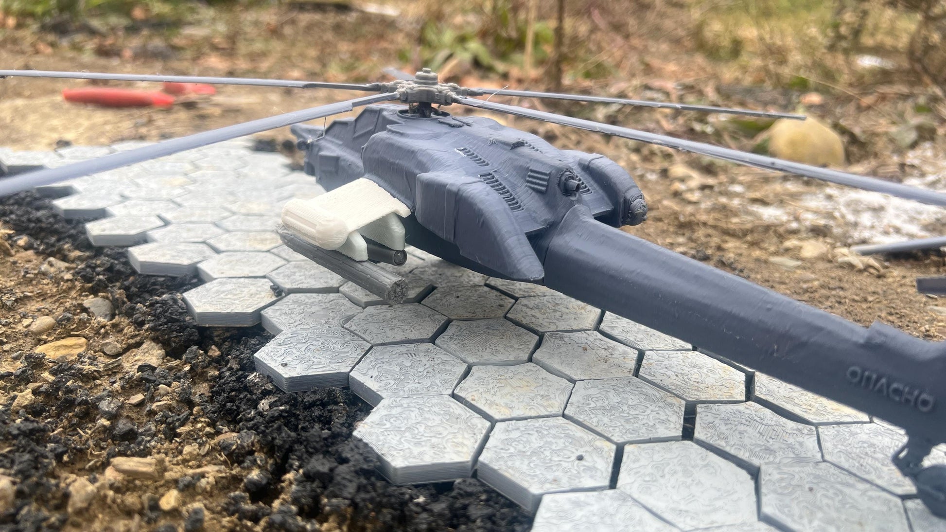 MIL MI-28N, MI-28N Havoc, cold war Helicopter, cold war, Helicopter, Russian, Tabletop terrain, tabletop gaming, Tank,