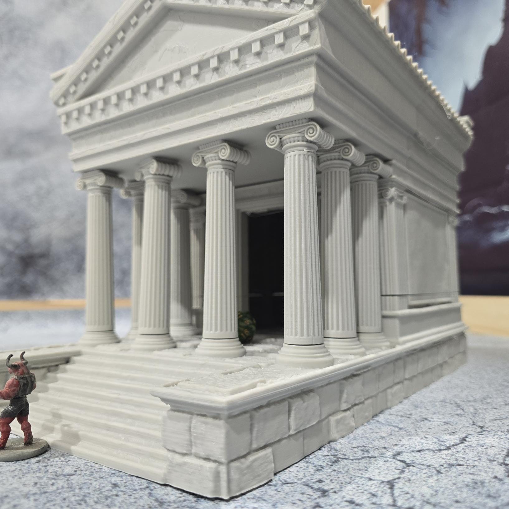 Large Aeterna Temple – 28mm Dungeons and Dragons Gaming Terrain