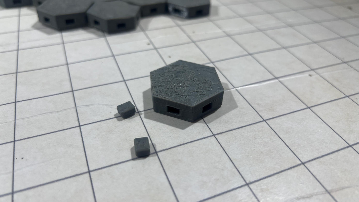 Trylinka, 20pcs, Polish hexagon concept, Airfield tiles, Modular roadways , cold war, Airfeild, Russian, Tabletop terrain, tabletop gaming,