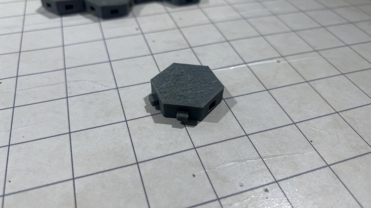 Trylinka, 20pcs, Polish hexagon concept, Airfield tiles, Modular roadways , cold war, Airfeild, Russian, Tabletop terrain, tabletop gaming,
