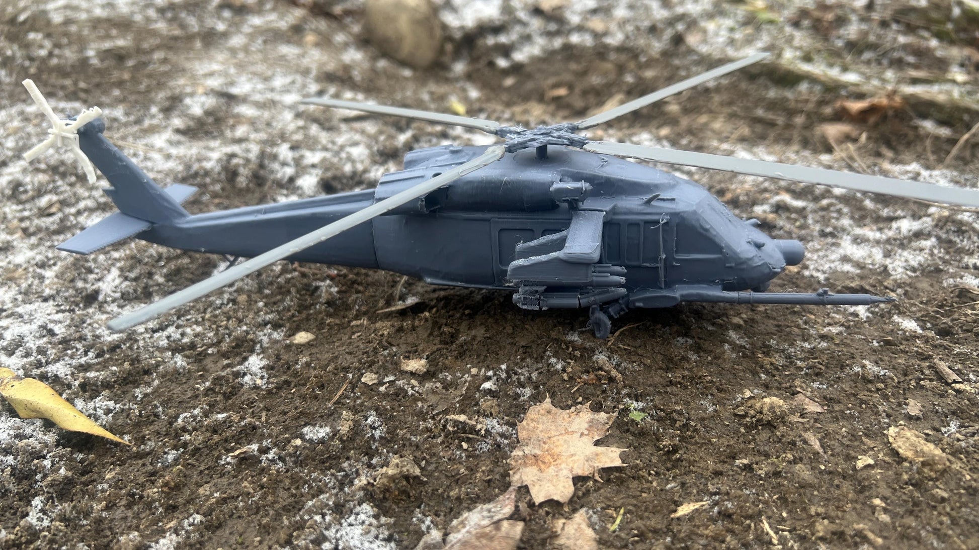 MH-60L DAP :Direct Action Penetrator Helicopter Model for Tabletop Wargaming