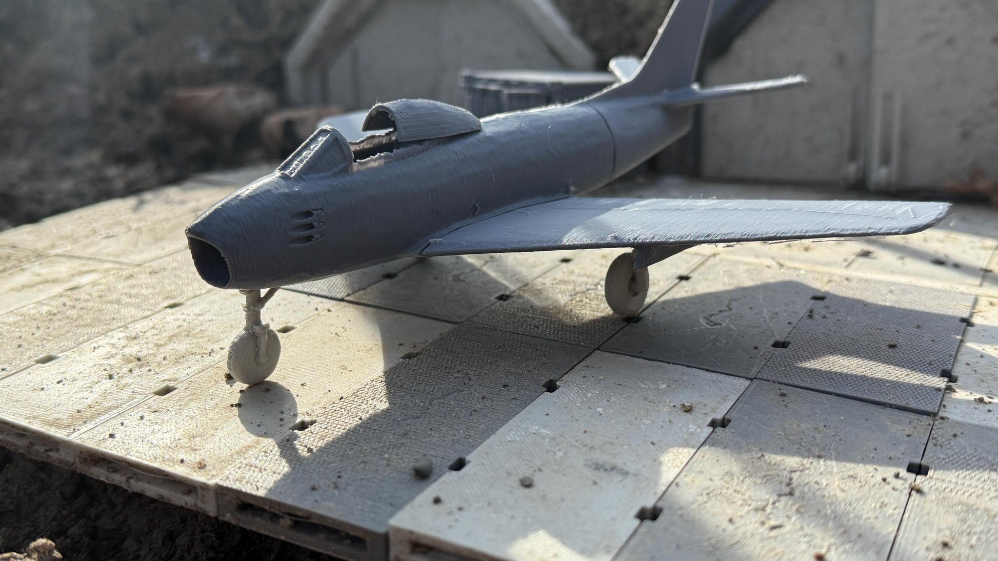 F-86F, fighter-interceptor, North American Jet, Modern warfare, Tabletop terrain, Cold war,